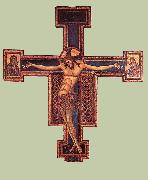 GIUNTA PISANO Crucifix swg oil on canvas